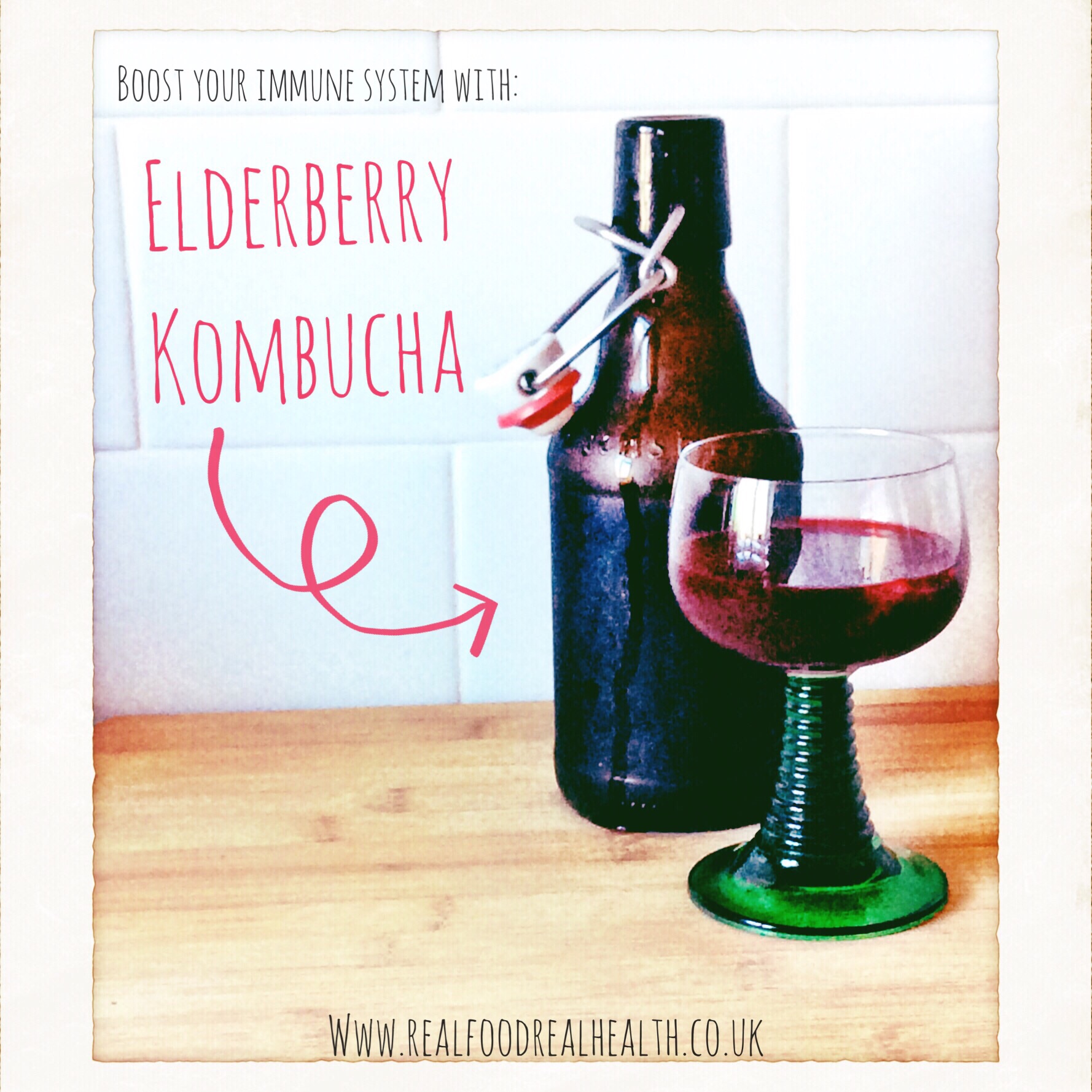 Elderberry Kombucha